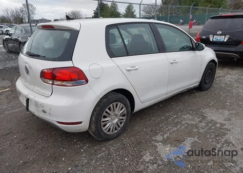 2012 Volkswagen Golf 2.5L 4-Door z USA, uszkodzony, nr VIN WVWDB7AJ0CW040513